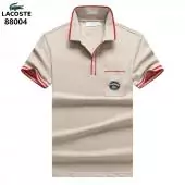 best lacoste t-shirt cheap l88004 button beige